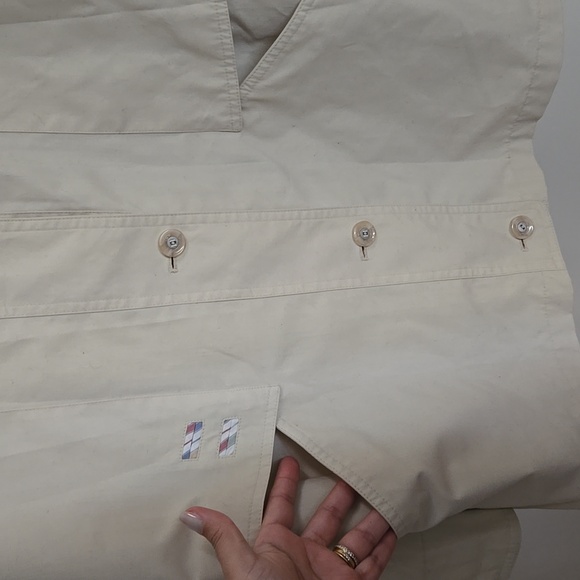 Vintage Ensign London Cream Coat Jacket - Picture 2 of 11